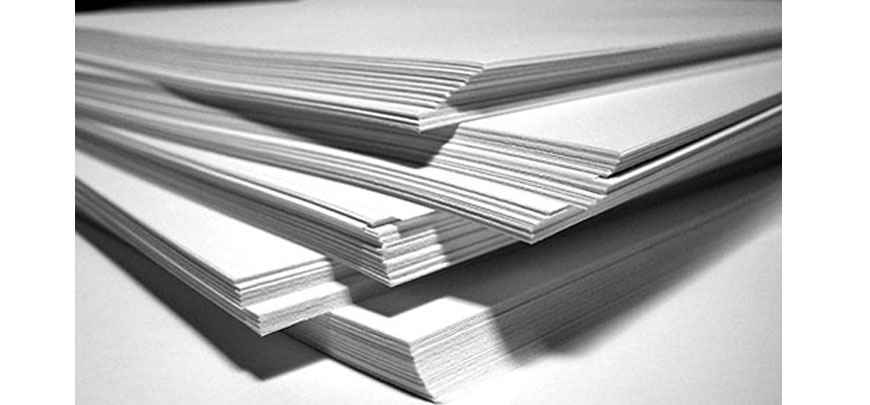 مقوای پشت طوسی و سفید 